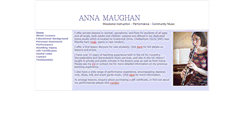 Desktop Screenshot of annamaughan.com